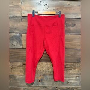 ZYIA Red Capris